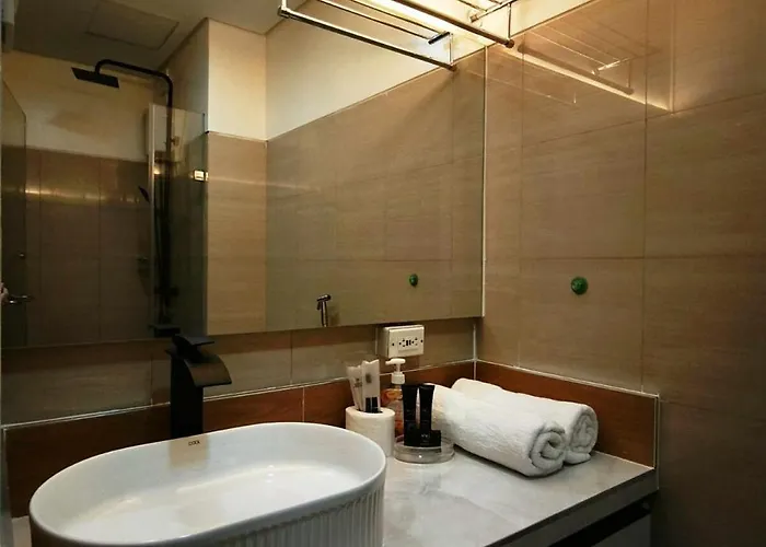 Apartment Sithonia Suite, Shore Residences Tower C Near Moa *